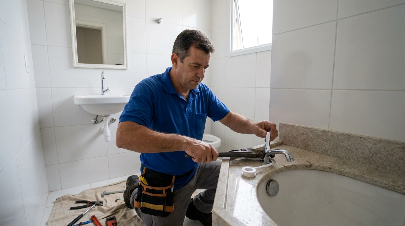 Instalação de torneira de cozinha em Osasco‑SP